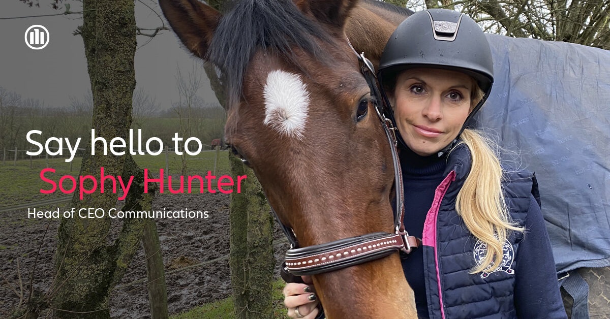 Sophy Hunter. Head of CEO Communications