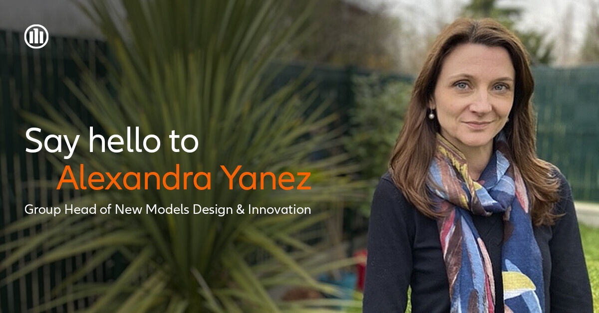 Alexandra Yaneu. Group Head of New Models Design & Innovation