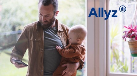 Allyz image a father with his baby