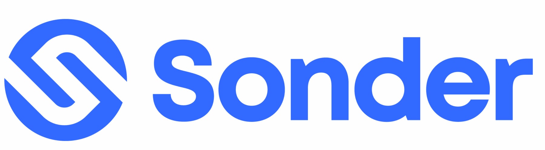 Sonder logo (blue, in their brand colour)