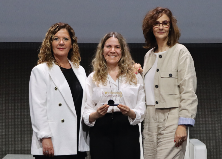 Marta Artieda, Laura Gómez y Amparo Merino