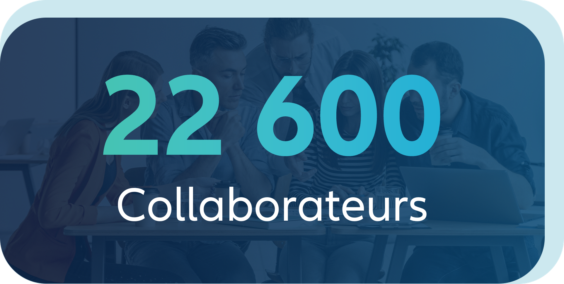 22 600 collaborateurs