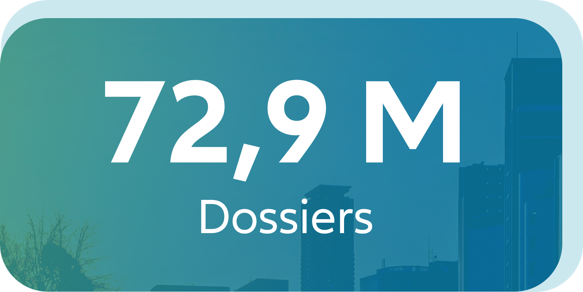 72,9 millions de dossiers